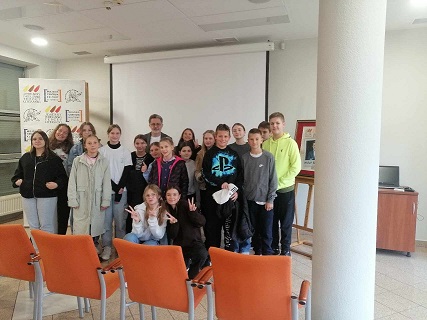 Spotkanie z panem Michałem Rusinkiem