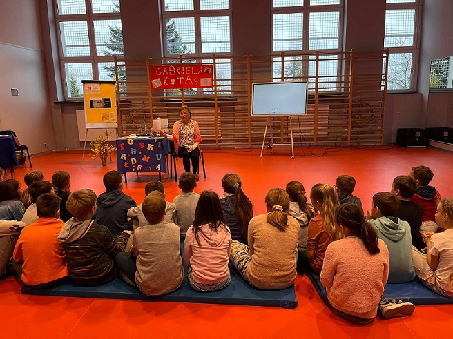 📚Spotkanie autorskie z p. Gabrielą Kotas📚