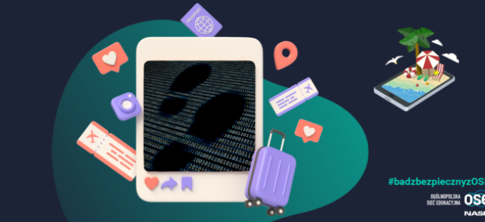 Jak bezpiecznie korzystać z internetu w czasie wakacji❓