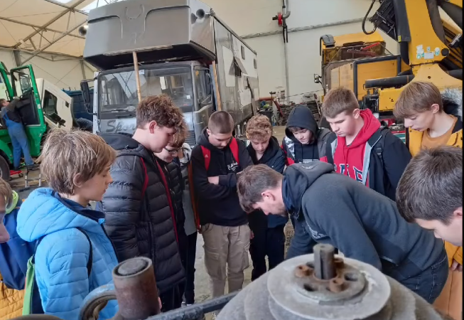 Spotkania imielińskich przedsiębiorców z młodzieżą