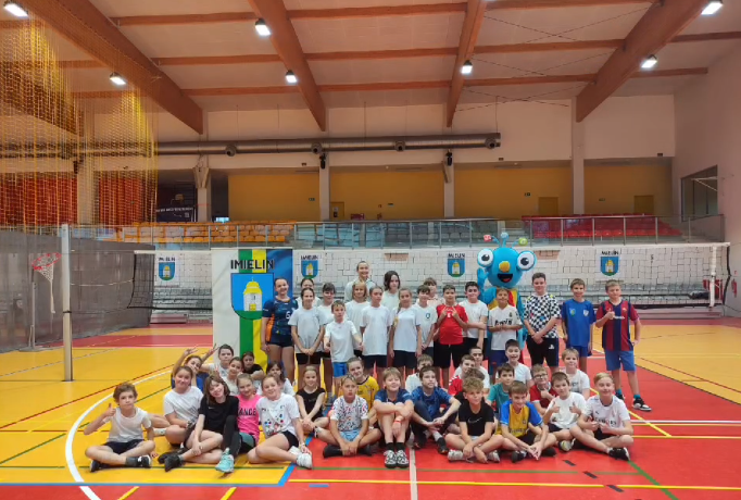 Odwiedziły nas zawodniczki MKS COPCO Imielin
