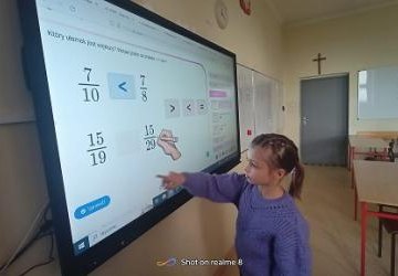 Ułamki na aktywnej tablicy