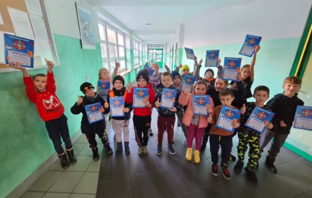 Zakończenie nauki pływania