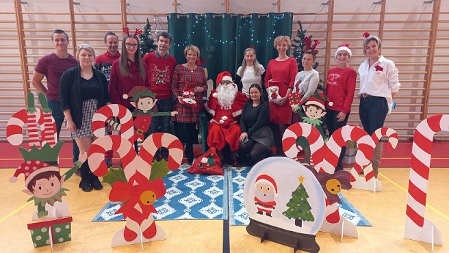 Magia Świąt w pokoju nauczycielskim