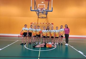 II miejsce w koszykówce