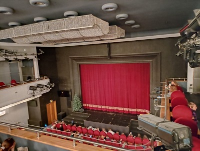 Klasy piąte poczuły ducha Świąt