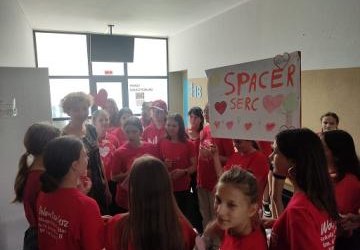 Akcja „Czytamy z sercem” – Spacer Serc