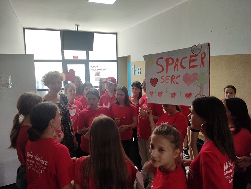 Akcja „Czytamy z sercem” – Spacer Serc