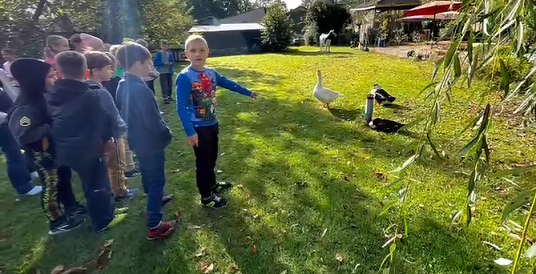 Klasy drugie w Zagrodzie Edukacyjnej „Zosia”