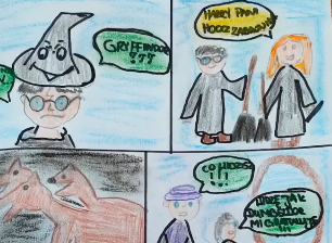 Lektura inspiracją do stworzenia komiksu